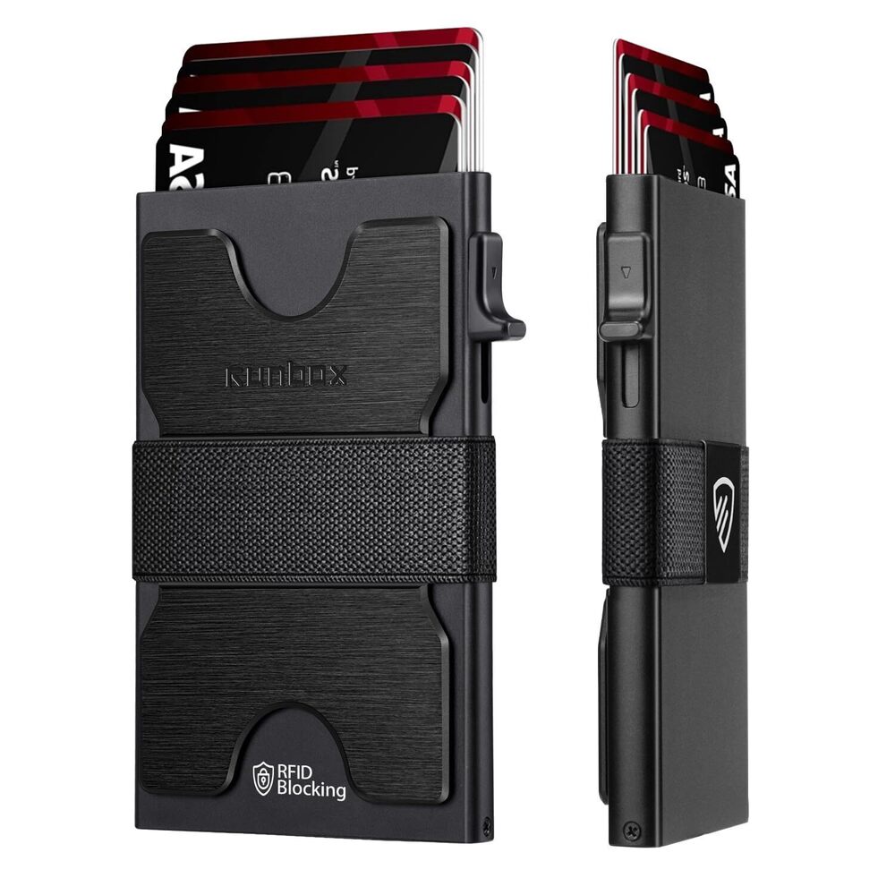 4647 Card Cases, Slim Card Holder Wallet and , Minimalist RFID Blocking